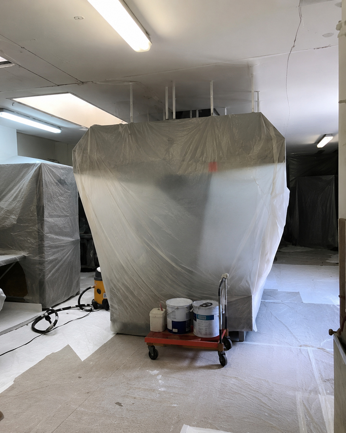 Chantier professionnel protégé, réalisation Emmanuel Malbran Peinture
